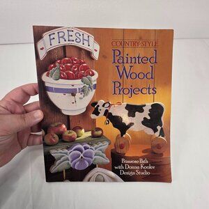 Country-Style Painted Wood Projects Primrose Path & Donna Kooler Craft Book